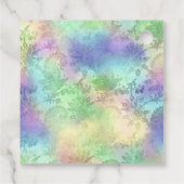 Gemstone Damask Bedankjes Labels (Achterkant)