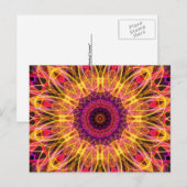 Gemstone Dream kaleidoscope Briefkaart (Voorkant / Achterkant)