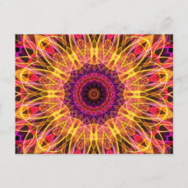 Gemstone Dream kaleidoscope Briefkaart