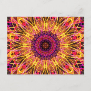 Gemstone Dream kaleidoscope Briefkaart