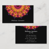 Gemstone Dream -Mandala- Visitekaartje (Voorkant / Achterkant)