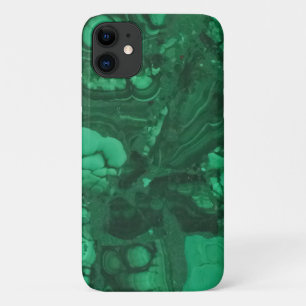 Gemstone Elegant Bright Green Marged Swirls Case-Mate iPhone Case