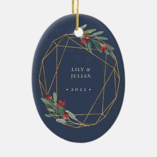 Gemstone | Foto Keramisch Ornament (Achterkant)