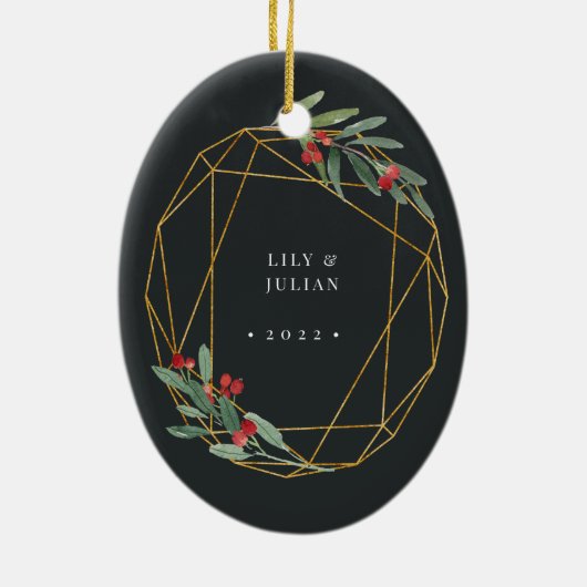 Gemstone | Foto Keramisch Ornament (Achterkant)