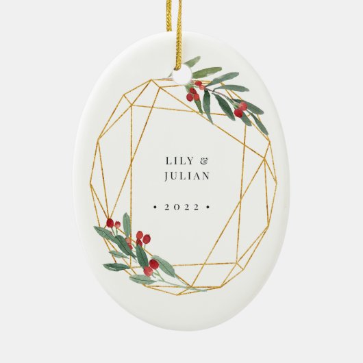 Gemstone | Foto Keramisch Ornament (Achterkant)