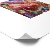 Gemstone Harmony: Waterverf Wonder Poster (Hoek)