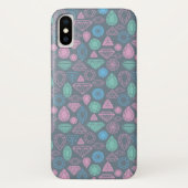 Gemstone Icon Pattern Case-Mate iPhone Case (Achterkant)