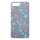 Gemstone Icon Pattern Case-Mate iPhone Case (Achterkant)