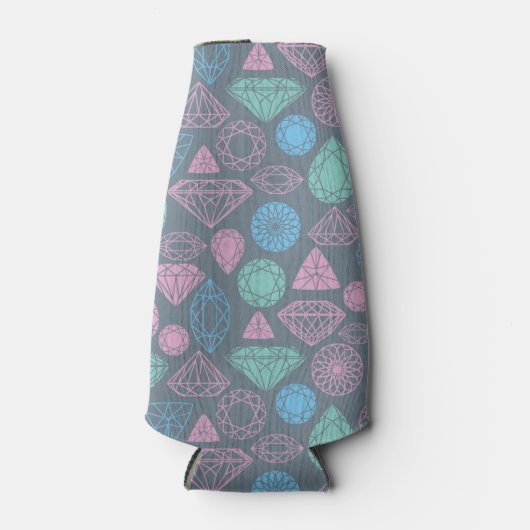 Gemstone Icon Pattern Flesjeskoeler (Voorkant)