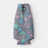 Gemstone Icon Pattern Flesjeskoeler (Achterkant)