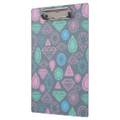 Gemstone Icon Pattern Klembord (Links)