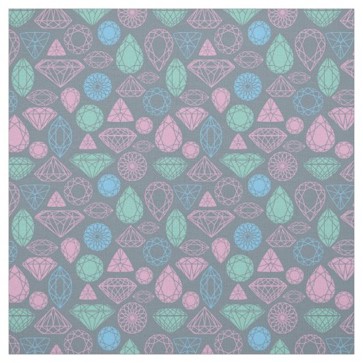 Gemstone Icon Pattern Stof (Swatch)