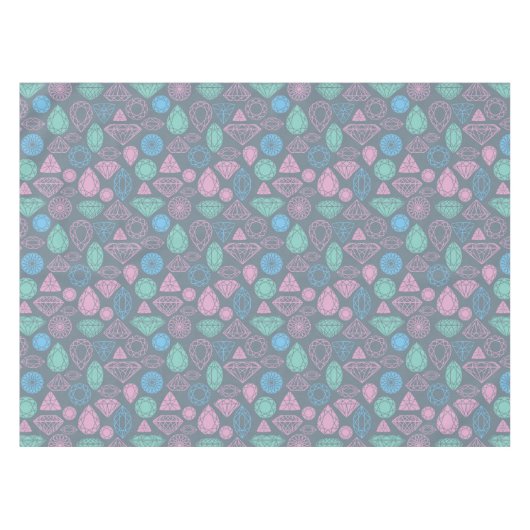 Gemstone Icon Pattern Tafelkleed (Voorkant (Horizontaal))