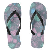 Gemstone Icon Pattern Teenslippers (Voetbed)