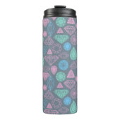 Gemstone Icon Pattern Thermosbeker (Voorkant)