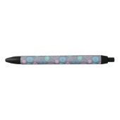Gemstone Icon Pattern Zwarte Inkt Pen (Voorkant)