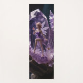 Gemstone Jewel Amethyst Fairy  Yogamat (Voorkant)