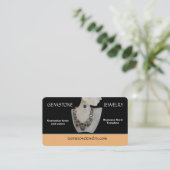 Gemstone Jewelry Shop Visitekaartje (Staand voorkant)