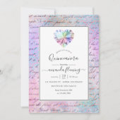 Gemstone Quinceañera Kaart (Voorkant)