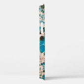 Gemstone-reeks - Gedetailleerde turquoise-mozaïekH Case-Mate iPhone Case (Achterkant / Rechts)