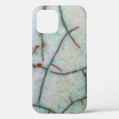 Gemstone-reeks - Light Turquoise Cracked Case-Mate iPhone Case (Achterkant)