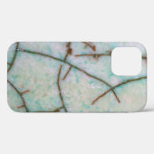 Gemstone-reeks - Light Turquoise Cracked Case-Mate iPhone Case (Achterkant (horizontaal))
