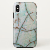 Gemstone-reeks - Light Turquoise Cracked Case-Mate iPhone Case (Achterkant)
