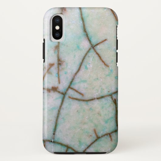 Gemstone-reeks - Light Turquoise Cracked Case-Mate iPhone Case (Achterkant)