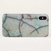 Gemstone-reeks - Light Turquoise Cracked Case-Mate iPhone Case (Achterkant (horizontaal))