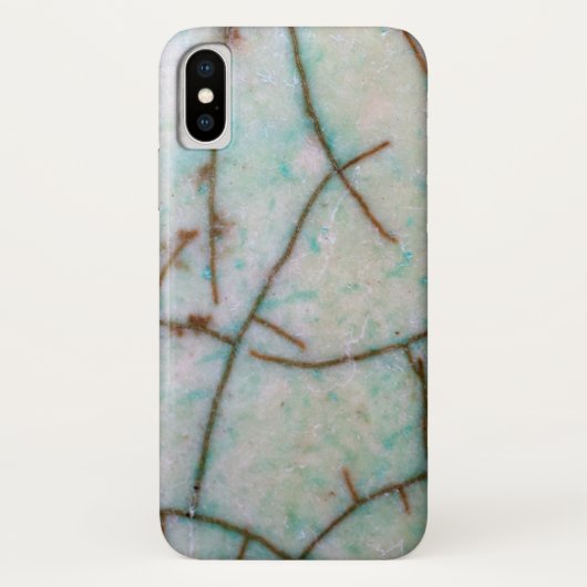 Gemstone-reeks - Light Turquoise Cracked Case-Mate iPhone Case (Achterkant)