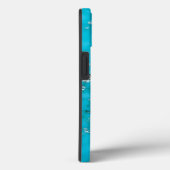 Gemstone-reeks - Mooie, ondeugdelijke Turquoise Case-Mate iPhone Case (Achterkant / Rechts)