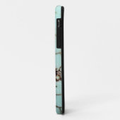 Gemstone-reeks - Turquoise Cracked Case-Mate iPhone Case (Achterkant/links)