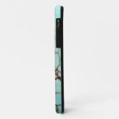 Gemstone-reeks - Turquoise Cracked Hoesje-Mate iPh Case-Mate iPhone Case (Achterkant/links)