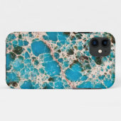 Gemstone-reeks - Turquoise Mosaic Hoesje-Mate iPho Case-Mate iPhone Case (Achterkant (horizontaal))