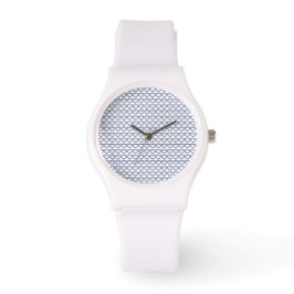 Gemstone Sapphire Blue Heart Horloge