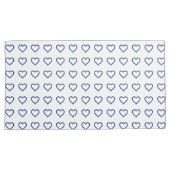 Gemstone Sapphire Blue Heart Kussensloop (Voorkant-Rechts)