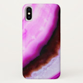 Gemstone-serie - Agate in Paars Case-Mate iPhone Case (Achterkant)