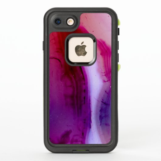 Gemstone-serie - geagateerd in Paars met kwarts (Achterkant)