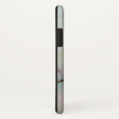 Gemstone-serie - gekrokken turquotering met groen Case-Mate iPhone case (Achterkant / rechts)