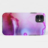 Gemstone-serie - Paars geagateerd met wit kwarts C Case-Mate iPhone Case (Achterkant (horizontaal))