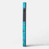 Gemstone-serie - Turquoise Hoesje-Mate iPhone Case (Achterkant / Links)