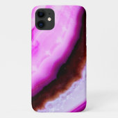 Gemstone Series - Agate in Paarse Hoesje-Mate iPho Case-Mate iPhone Case (Achterkant)