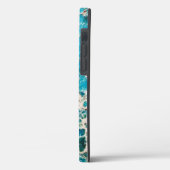 Gemstone Series - Turquoise Case-Mate iPhone Case (Achterkant / Links)