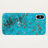 Gemstone Series - Turquoise Case-Mate iPhone Case (Achterkant (horizontaal))
