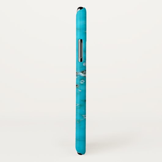 Gemstone Series - Turquoise Case-Mate iPhone Case (Achterkant / rechts)