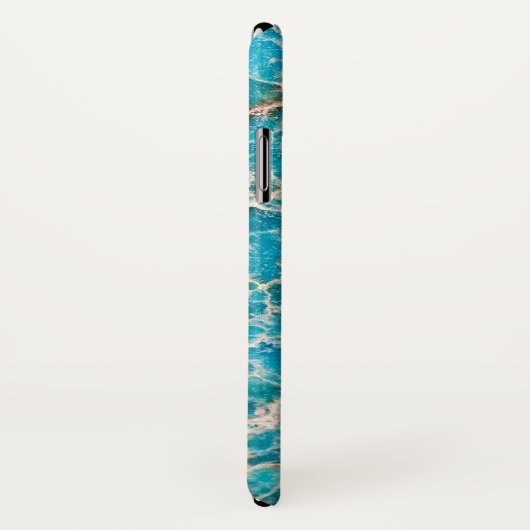 Gemstone Series - Turquoise Case-Mate iPhone Case (Achterkant / rechts)