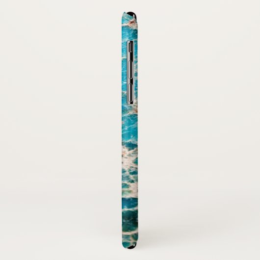 Gemstone Series -  Turquoise Case-Mate iPhone Case (Achterkant/links)