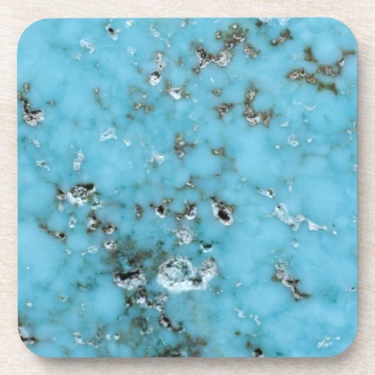 Gemstone Series - Turquoise met natuurlijke gebrek Onderzetter (Voorkant)