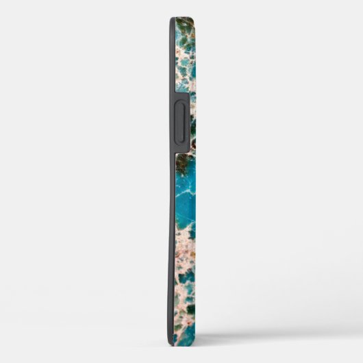 Gemstone Series - Turquoise Mosaic Case-Mate iPhone Case (Achterkant / Rechts)