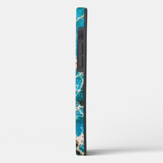 Gemstone Series - Turquoise Mosaic Case-Mate iPhone Case (Achterkant / Links)